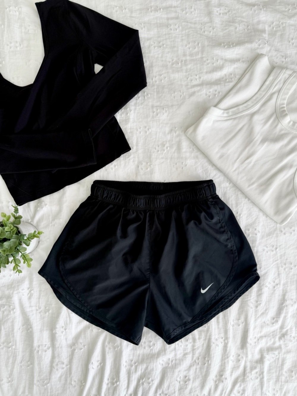 Nike Black Dri-FIT Running Shorts with Inner Liner